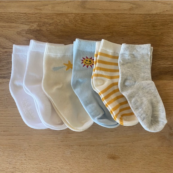 Old Navy Other - NWOT Old Navy Toddler Baby Girls Boys Crew Socks Bundle Lot 2T 3T